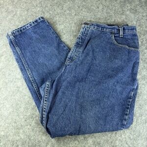 Pendleton Women's Slim Mom Jeans Blue Pockets Medium Wash Denim Plus 22W/30